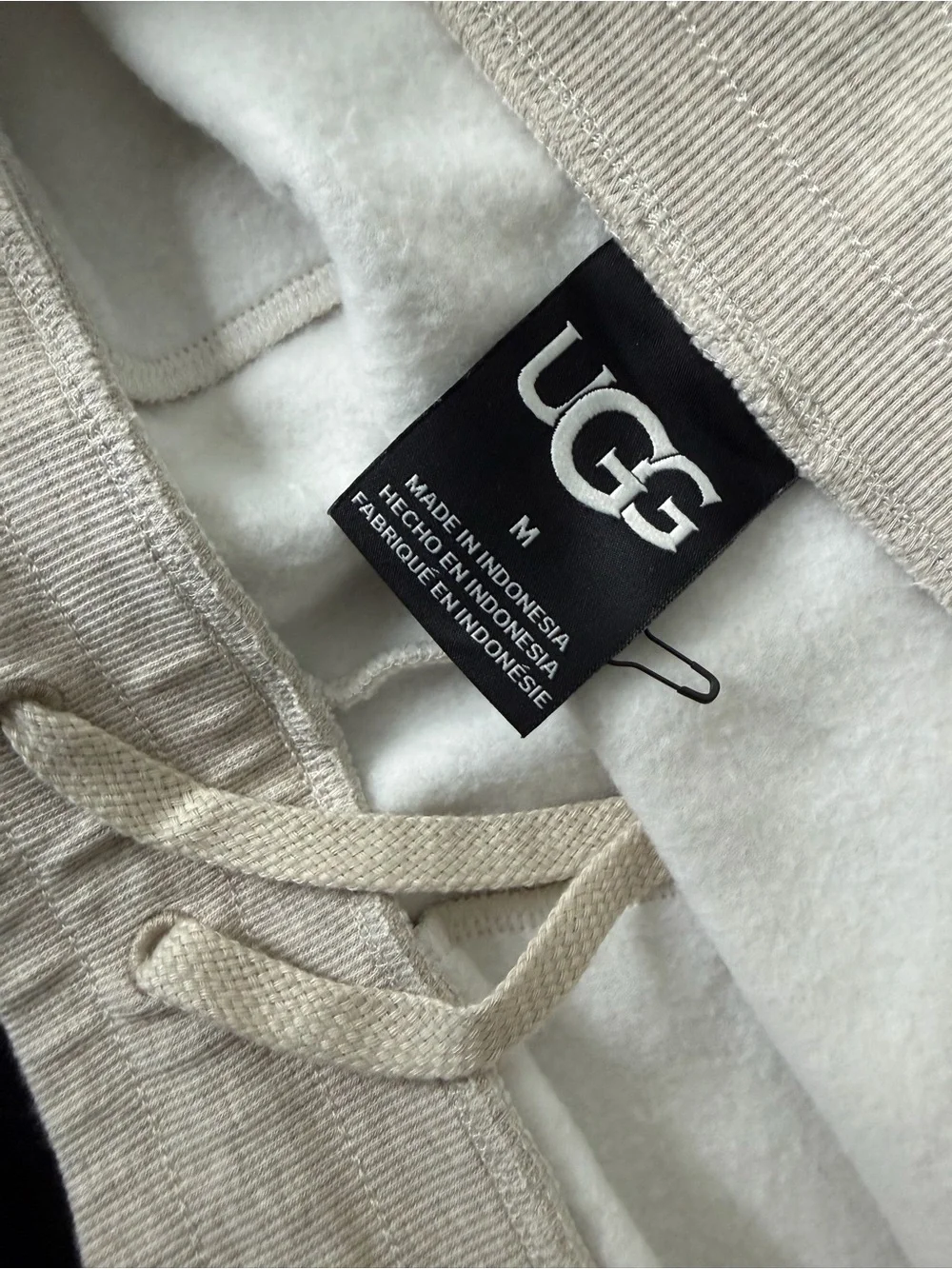 UGG Tasman Jogger Size L Caribou Heather